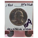 1965 Washington Quarter