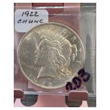 1922 Peace Dollar
