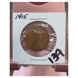 1915 Wheat Cent