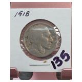 1918 Buffalo Nickel