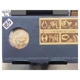 George Washington Bicentennial Medal & Stamp Pane