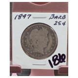 1897 Barber Quarter