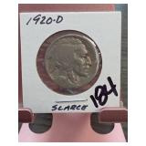 1920-D Buffalo Nickel