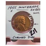 1955-S Lincoln Wheat Cent