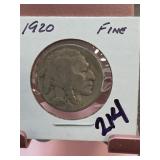 1920 Buffalo Nickel