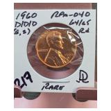 1960-D Lincoln Memorial Cent