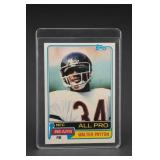 1981 Topps Walter Payton #400 Football Card