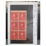 1927 2Â¢ Washington Scott #634d Booklet Pane