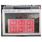 2Â¢ John Adams Booklet Pane