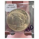 1924 Peace Dollar