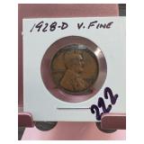 1928-D Lincoln Wheat Cent