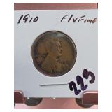1910 Lincoln Wheat Cent