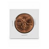 Mexican Onza-Style Copper Round