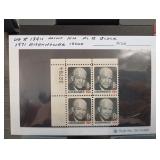 1971 U.S. Scott #1394 Eisenhower Block