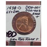 1938-D Lincoln Wheat Cent