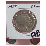 1927 Buffalo Nickel