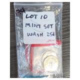 Group of U.S. Washington Quarters Mint Sets