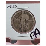 1926 Standing Liberty Quarter