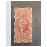 1862 United States $1 Washington Postage Stamp