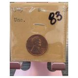 1945-S Lincoln Wheat Cent