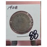 1908 Liberty Head V Nickel