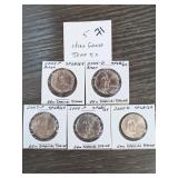 United States Mint 2005-2007 Jefferson Nickels