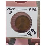 1917 Lincoln Wheat Cent