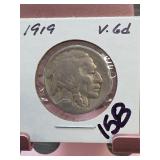 1919 Buffalo Nickel