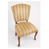 Queen Anne-Style Upholstered Side Chair