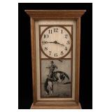 WoodGlassics Wooden Cased Pendulum Clock