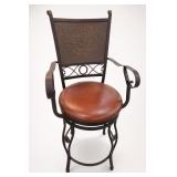 Powell Big & Tall Upholstered Bar Stool