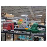 Power Tool Lot: Bauer Glue Gun & Gardenline Blower