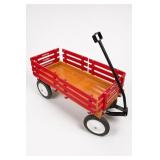 State Farm Insurance Painted Wood And Metal Wagon