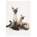 CRANE & CO Ceramic Cat Figurine Electrical Cord