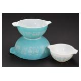 Amish Butterprint Pyrex Cinderella Bowls