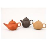 HIGH GODDESS Ceramic Set Of Three Teapots