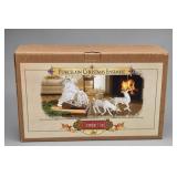 Grandeur Noel 2000 Porcelain Christmas Ensemble