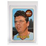 Topps 377 Gary Bell Pilots Baseball Card