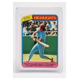 1979 Topps Pete Rose Highlights Card