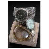 Assorted Wristwatches And Pocket Watch