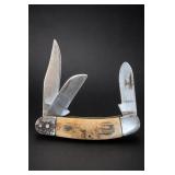 Wild Turkey Three-Blade Folding Pocket Knife