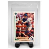Ivan Rodriguez Texas Rangers Baseball Card