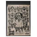 1980 Atlanta Braves Promotional Poster
