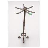 Vintage Solid Brass Fireplace Tools Base