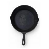 Black Cast Iron Skillet With Pour Handles