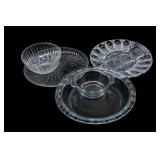 Clear Glass Serving Dish Group