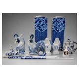 Blue-and-White Decorative Ceramics