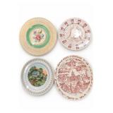 Decorative Glazed Plate Collection
