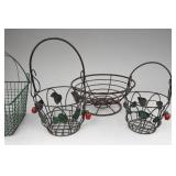 Decorative Wire Basket Collection