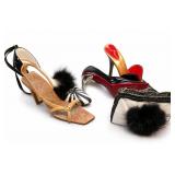 High-Heeled Shoes And Clutch Collection